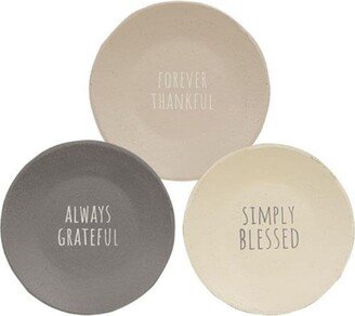 Simply Blessed Plate 3 Asstd. - 6.25