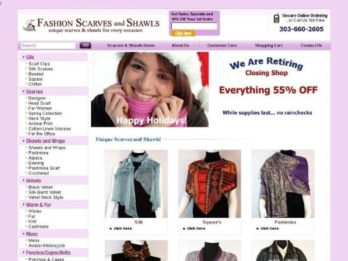 Fashion Scarves And Shawls Promo Codes & Coupons