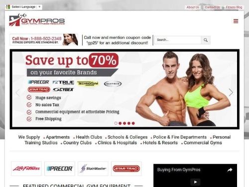 Gym Pros Promo Codes & Coupons