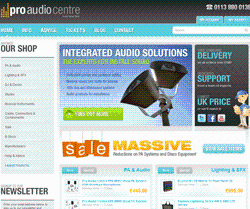 Pro Audio Centre Promo Codes & Coupons