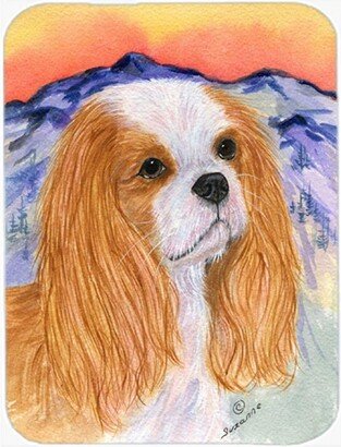 Cavalier Spaniel Glass Cutting Board