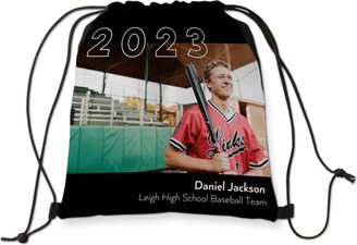 Drawstring Backpacks: Bold Grad Drawstring Backpack