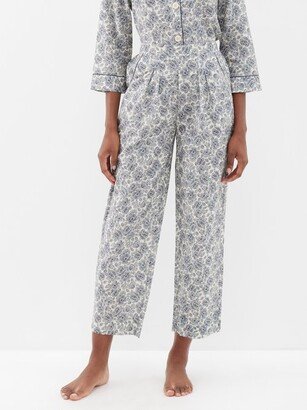 Batiste Coquelicot Silk-blend Pyjama Trousers