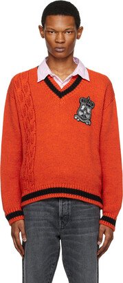 Thames MMXX. Orange Rathbone II Sweater