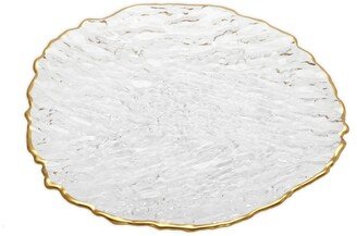 Glass Dinner Plates, Set of 4