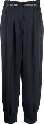 Belted Tapered Trousers-AC