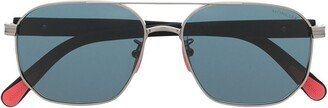 Moncler Eyewear ML 0242-H pilot-frame sunglasses