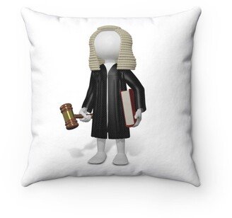 Judge Pillow - Throw Custom Cover Gift Idea Room Decor