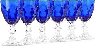 Mario Luca Giusti Blue Dolce Vita Water Glass Set, 6 pcs