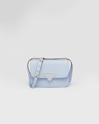 Emblème Saffiano Shoulder Bag