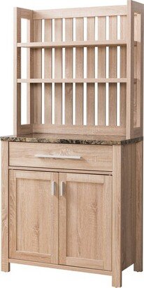 Governors 1 Drawer Baker's Rack Weathered Sand - HOMES: Inside + Out