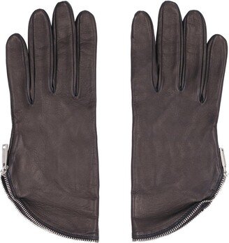 Zip Detailed Gloves