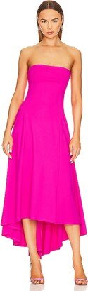 High Low Strapless Dress