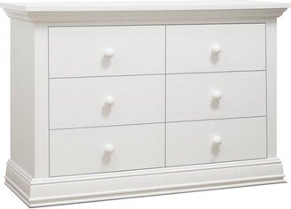 Sorelle Modesto 6 Drawer Double Dresser - White