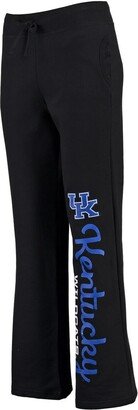 Women's Branded Black Kentucky Wildcats Cozy Fleece Sweatpants