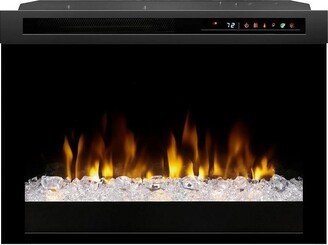 26-in Multi-Fire XHD Pro Plug-In Electric Fireplace with Acrylic Ice & Driftwood - DF26DWC-PRO