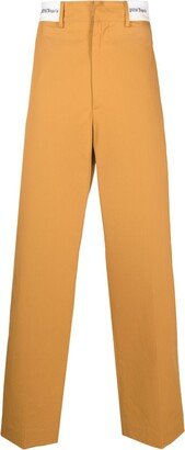 Sartorial-waistband chino trousers