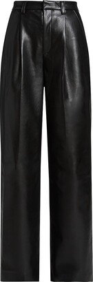 Carmen Faux Leather Pants-AA