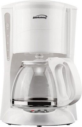 12-Cup Digital Coffee Maker (White)