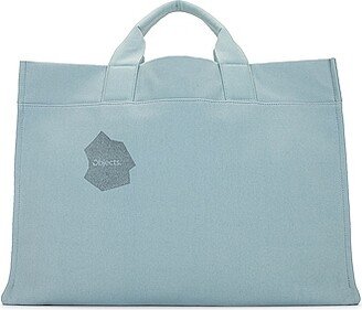 Objects IV Life Logo Beach Tote in Baby Blue