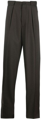 Pleated Tailored Trousers-AP