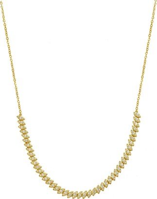 Rita Diamond Marquise Necklace