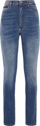 High-Rise Skinny Jeans-AB