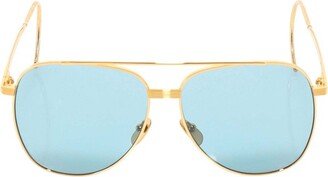 Aviator Frame Sunglasses-AB