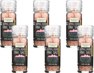 Frontier Co-Op Himalayan Pink Salt Grinder Bottle - Case of 6/3.4 oz