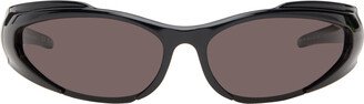 Black Oval Sunglasses