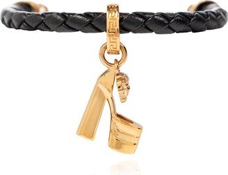 Aevitas Braided Charm-Detailed Bracelet