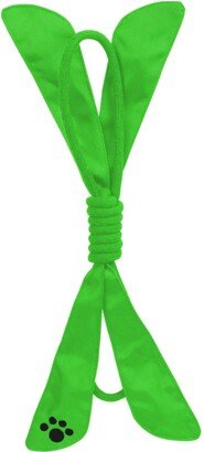 'Extreme Bow' Sporty Rope and Squeak Dog Toy