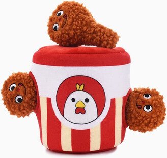 HUGSMART PET Fried Chicken Plush Dog Toy