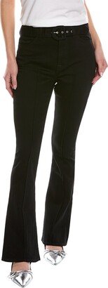 Black Ultra High-Rise Skinny Bootcut Jean