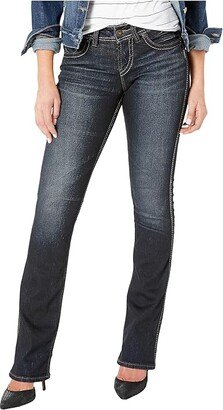 Suki Mid-Rise Slim Boot Jeans in Indigo L93616SSX405 (Indigo) Women's Jeans