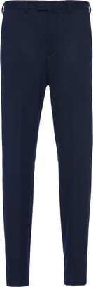 Tapered-Leg Wool Trousers-AK