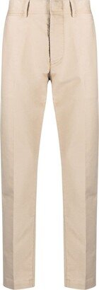 Tapered Cotton Trousers-AB