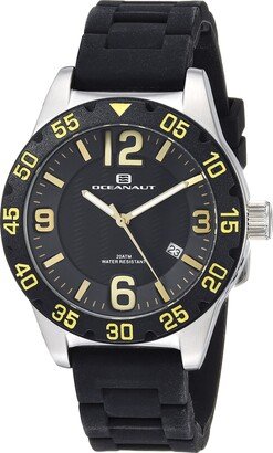Women's OC2810 Aqua One Analog Display Quartz Black Watch