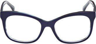 Square Frame Glasses-EH
