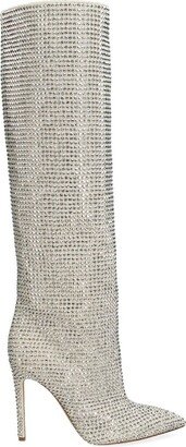 Holly Embellished Knee-High Boots-AB