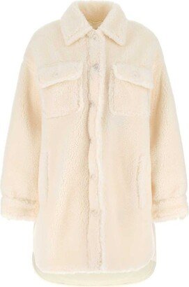 Sabi Faux-Fur Single Breasted Coat