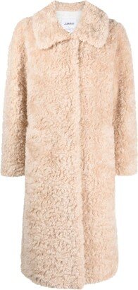 Jakke Kelly faux-fur coat