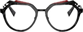 Bellavista- 3144 - Black/red Glasses