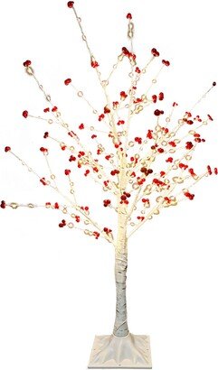 3' Berry with Branch Fairy Led Twig Tree