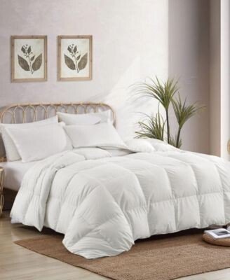 Medium Weight 360 Thread Count Comforter With Duvet Tabs