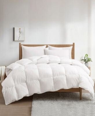 All Season 360 Thread Count Premium Down Feather Fiber Comforter Collection