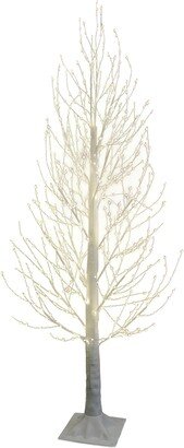 5' Winter Twig Tree and 900-Light Warm Fairy Led