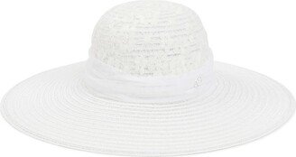 Blanche Logo Plaque Sun Hat