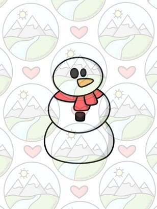 Snowman Cookie Cutter-AA