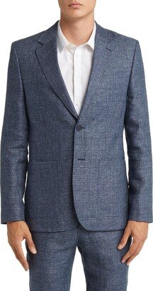 Taylor Virgin Wool & Linen Blend Suit Jacket